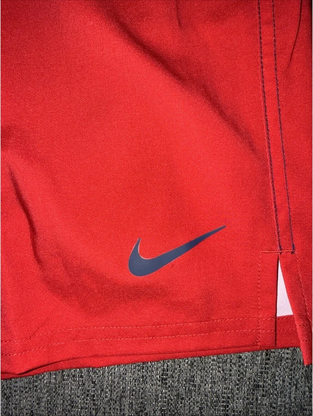 Nike Swim USA Small Ocean Merge Volley Trunks NESSF547-934 Red, White, Blue